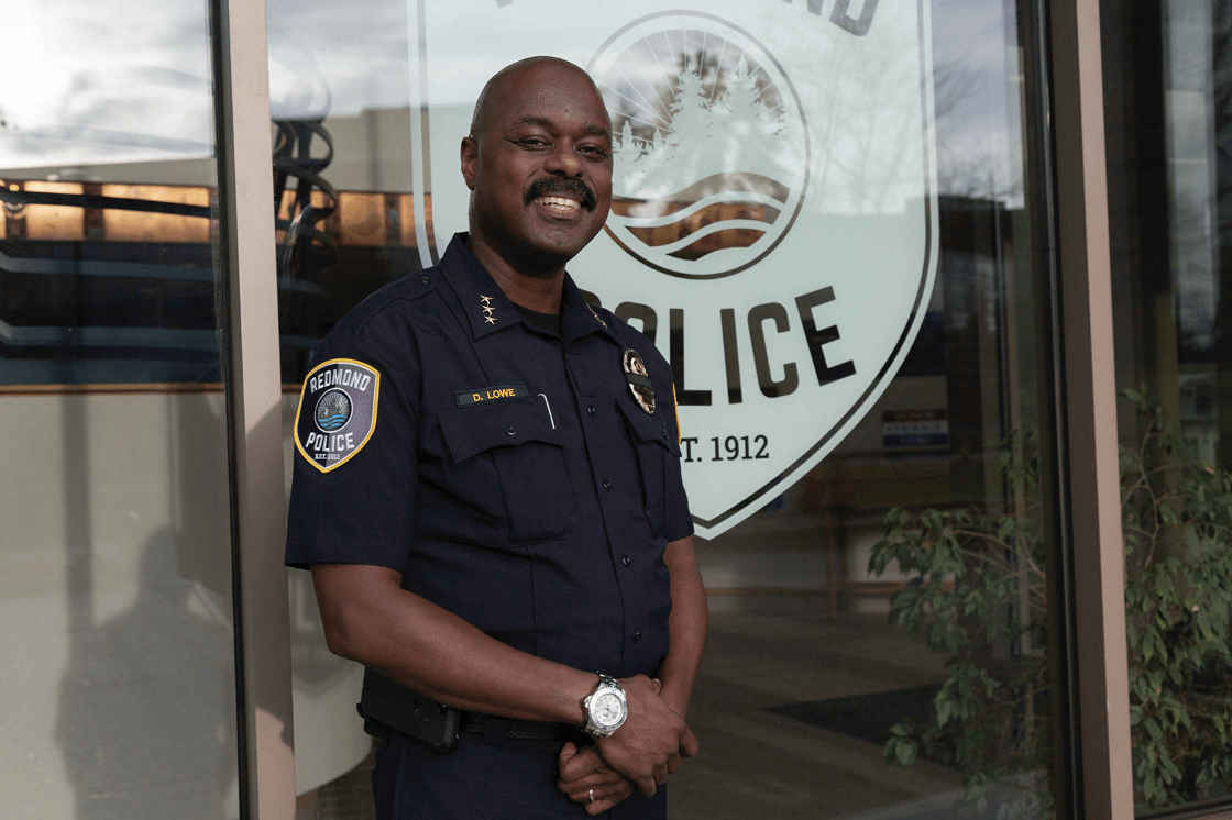 Redmond’s First Black Police Chief Talks On Transparency and Race